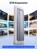 ORICO Type-C Gen2 10Gbps M.2 NVMe SSD Enclosure AXM2-G2-V1-GY-BP