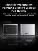 ORICO StudioLink 13-in-1 Docking Station with M.2 NVMe&NGFF & 3.5" Hard Drive Enclosure MC35M