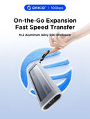 ORICO Type-C Gen2 10Gbps M.2 NVMe SSD Enclosure AXM2-G2-V1-GY-BP