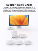 ORICO StudioLink 10-in-1 Docking Station with M.2 NVMe & NGFF & 2.5-inch Hard Drive Enclosure MC25M