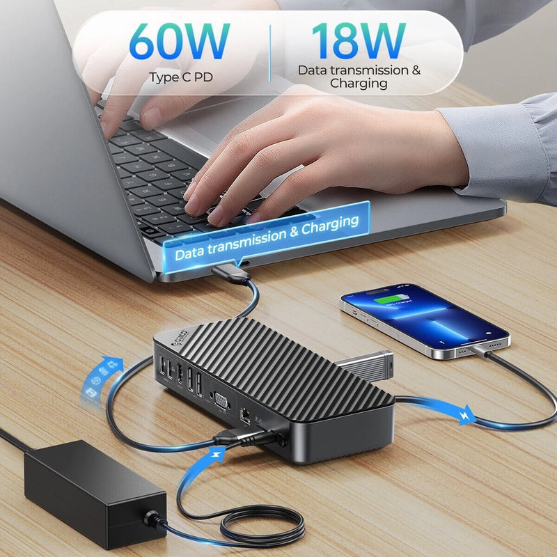ORICO 20 in 1 Laptop Multifunction Docking Station DKA20