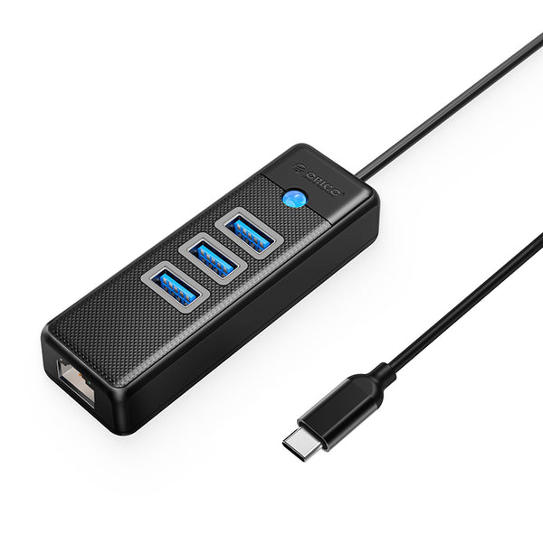 ORICO Type-C Hub with Gigabit Ethernet Converter PW3UR-C3 