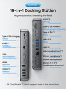 ORICO 19 in 1 Laptop Multifunction Docking Station DKA19