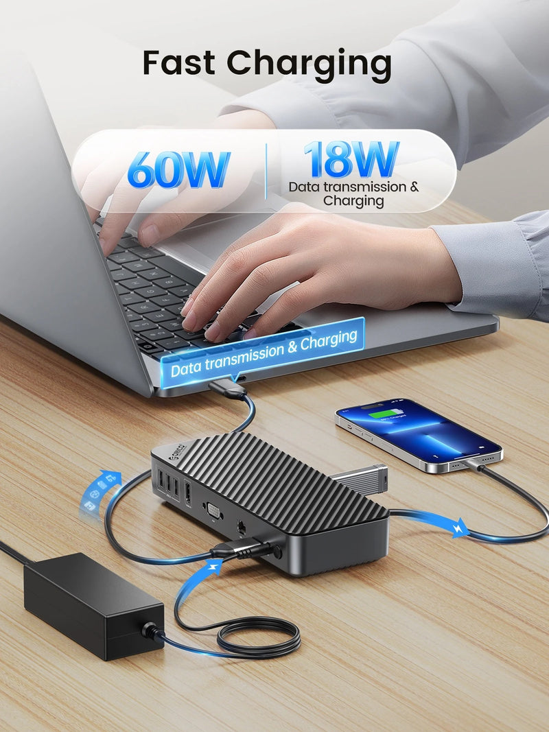 ORICO 19 in 1 Laptop Multifunction Docking Station DKA19