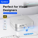 ORICO StudioLink 10-in-1 Docking Station with M.2 NVMe & NGFF & 2.5-inch Hard Drive Enclosure MC25M