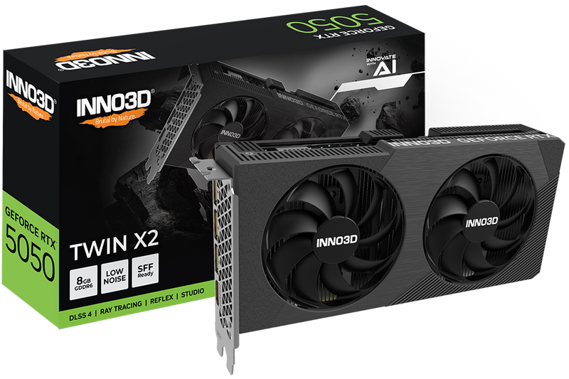 INNO3D GeForce RTX 5050 X2 8GB GDDR6