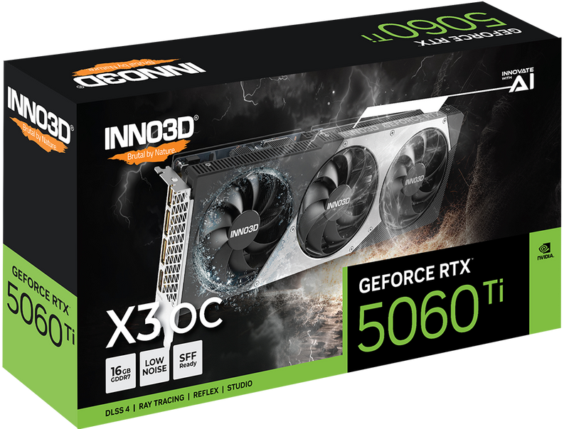 INNO3D GeForce RTX 5060 Ti X3 OC 16GB GDDR7