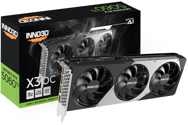 INNO3D GeForce RTX 5060 Ti X3 OC 16GB GDDR7