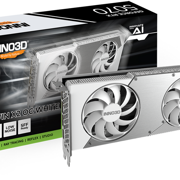 INNO3D RTX4070 super 白 OC 12GB INNO3D GEFORCE RTX™ 4070 SUPER TWIN X2 OC WHITE | INNO3D