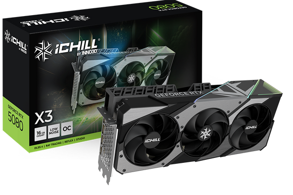 INNO3D GeForce RTX 5080 ICHILL X3 16GB GDDR7