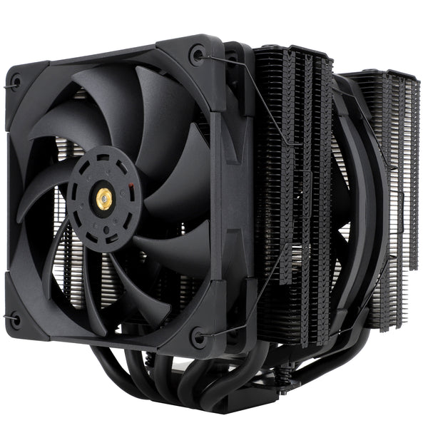 Thermalright Frost Commander 140 BLACK Black Dual Tower CPU Cooler FC140 BK
