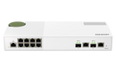 QNAP QSW-M2108-2C 2 Ports 10GbE + 8 Ports 2.5GbE Layer 2 Managed Switch