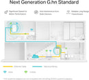 TP-Link PGW2440 KIT G.hn2400 Powerline AX1800 WiFi 6 Router Kit Powerline Network Bridge