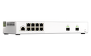 QNAP QSW-M2108-2S 2 Ports 10GbE + 8 Ports 2.5GbE Layer 2 Managed Switch