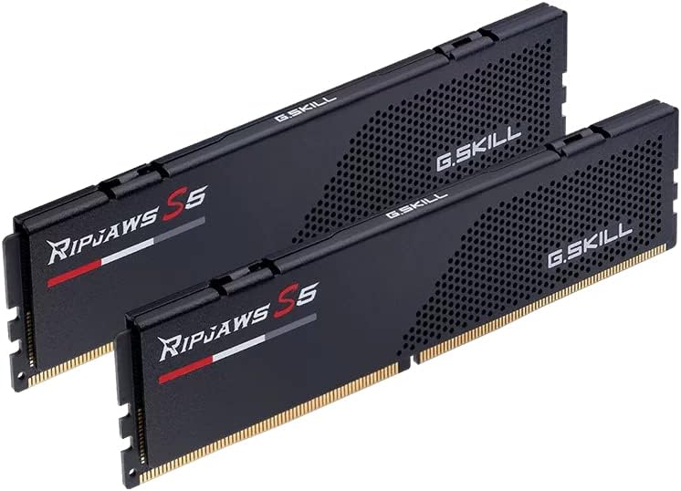 G.SKILL 64GB Kit (2x32GB) Ripjaws S5 Black F5-6800J3445G32GX2-RS5K DDR5 6800MHz CL34 Memory