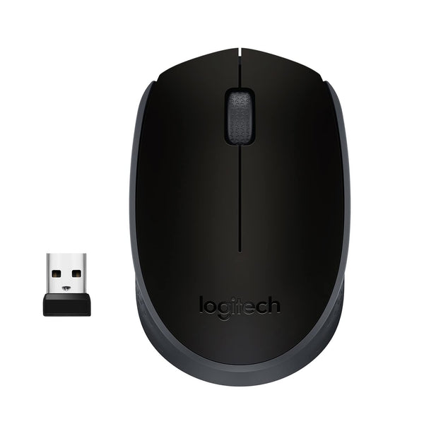 Logitech B170 Wireless Mouse-Black Black 910-004659 Original licensed product 