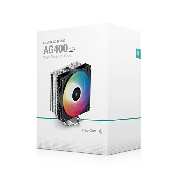 Deepcool AG400 LED 120 mm CPU Cooler Fan Black (AIRDC-AG400-LED)