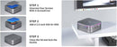 ACEPC PicoBox Pro Intel N100 Mini PC (Intel® Processor N100/16GB/512GB/Window 11 Pro/Wifi+BT)