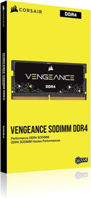 CORSAIR DDR4 SODIMM 8GB VENGEANCE DDR4 3200MHz CMSX8GX4M1A3200C22 Memory