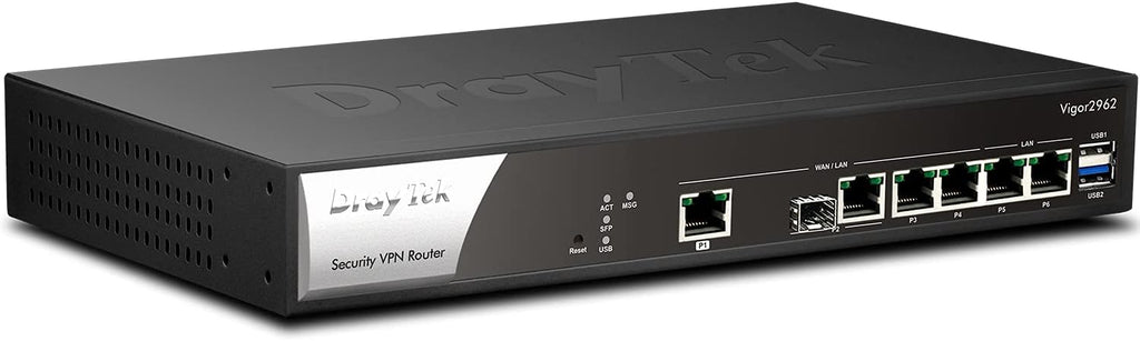 Vigor Computer DrayTek Vigor 2962 2.5 Gigabit WAN + Combo WAN Security VPN Router (Vi