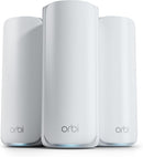 NETGEAR Orbi RBE773 BE11000 Tri-Band Mesh WiFi 7 System (3件裝)