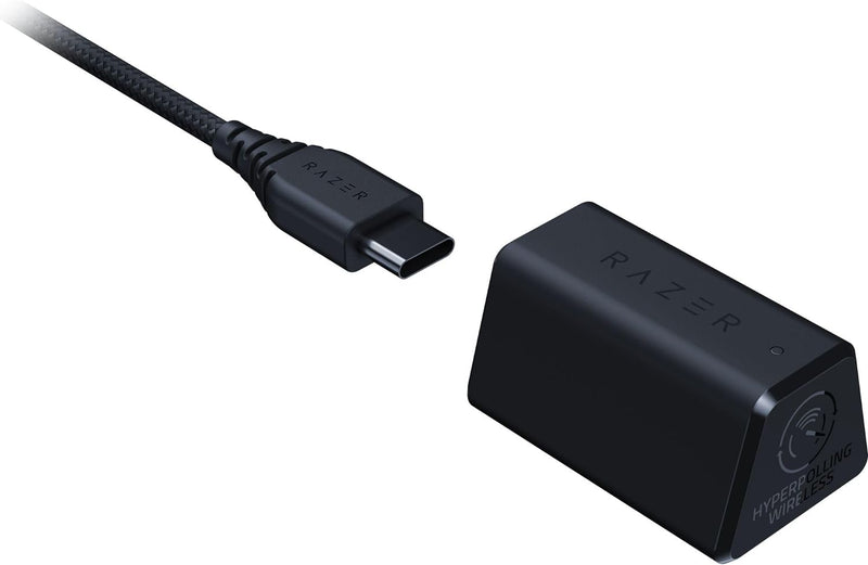 Razer DeathAdder V3 Pro 超輕量無線人體工學電競滑鼠 和 HyperPolling Dongle 無線傳輸器 RZ01-04630300-R3WL