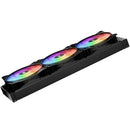 BE QUIET! BL124 LIGHT WINGS LX PWM High-Speed (Triple-Pack) 12cm Case Fan - BLACK TH-BLWHS3