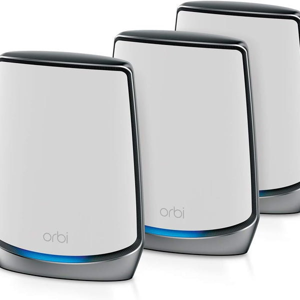 NETGEAR Orbi RBK853 AX6000 Tri-Band Mesh WiFi 6 System (3件裝)
