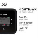 NETGEAR Nighthawk M5 MR5200 5G WiFi 6 Mobile Router