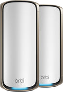 NETGEAR Orbi RBE972S BE27000 Quad-Band Mesh WiFi 7 System (2件裝)