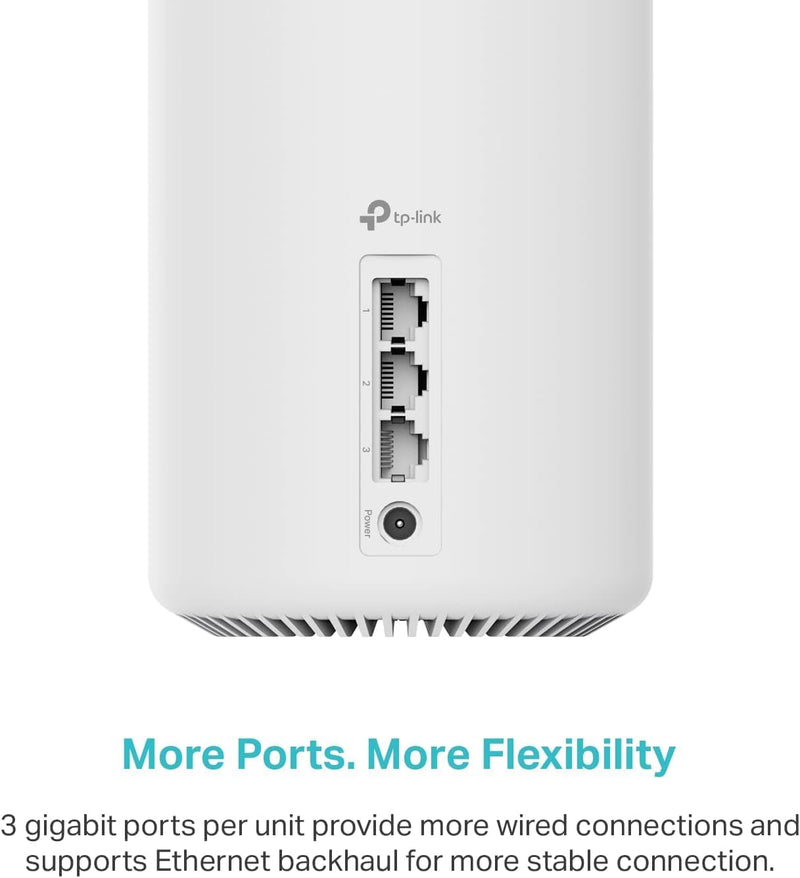 TP-Link Deco XE75 AXE5400 Tri-Band Mesh Wi-Fi 6E Router (2-pack)