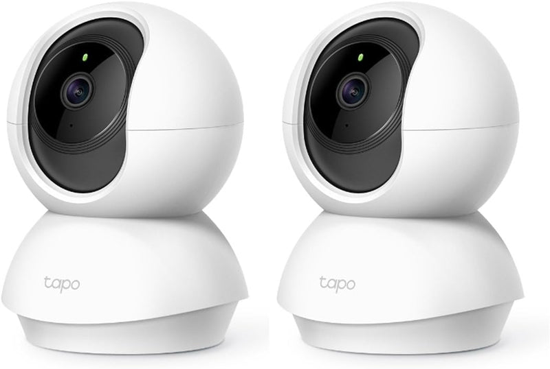 TP-Link Tapo C200P2 FHD Pan / Tilt Wireless WiFi Home Security Surveillance IP Camera CCTV (2件裝)
