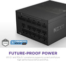 (請先查詢) NZXT 1500W C1500 Platinum 80Plus Platinum ATX3.1 Full Modular Power Supply (PA-5P1BB-UK)