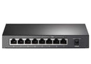 TP-Link TL-SF1008P 8 10/100Mbps RJ45 Ports Desktop Switch with 4-Port PoE+ (66W)