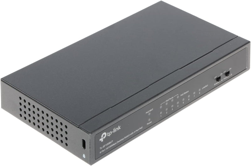 TP-Link TL-SF1008LP 8 Port 10/100 Mbps Desktop Switch With 4 Port PoE+ (41W)