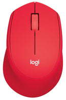 Logitech Silent Plus M331 Wireless Mouse 靜音無線滑鼠 - Red 紅色 910-004918 原裝行貨