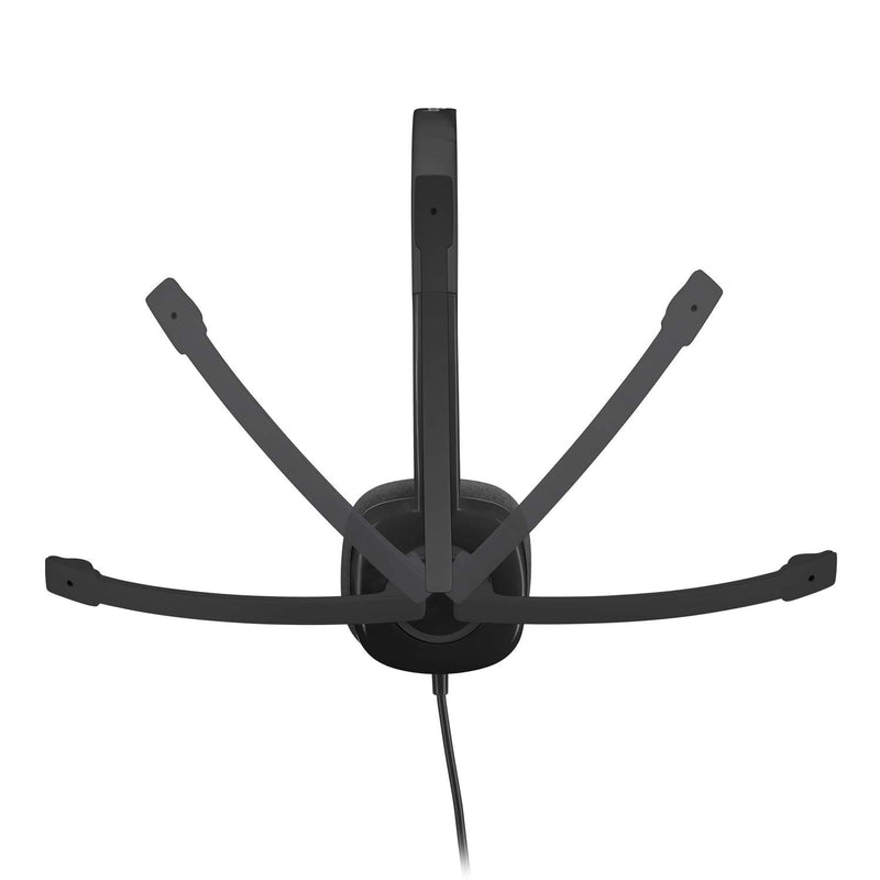 Logitech H151 Wired Headset 立體聲耳機麥克風 - Black 黑色 981-000587 原裝行貨