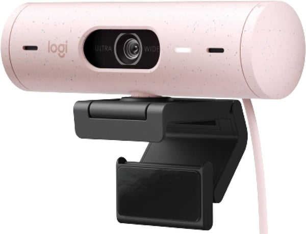 Logitech Brio 500 Full HD 1080p Network Camera-Rose Pink 960-001433 Original licensed product