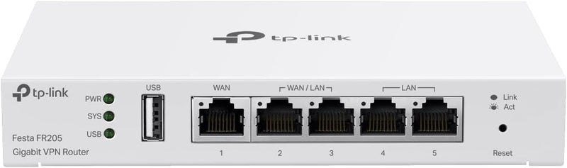TP-Link Festa FR205 Gigabit VPN Router (TP-NE-FFR205) 