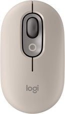 Logitech POP Wireless Mouse with Emoji Button Function - Mist Grey 霧沙灰 910-006622 原裝行貨