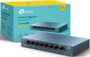 TP-Link LS108G LiteWave 8-Port Gigabit Desktop Steel Switch (DSCP Qos)
