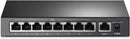 TP-Link TL-SF1009P 9 Port 10/100 Mbps Desktop Switch With 8 Port PoE+ (65W)