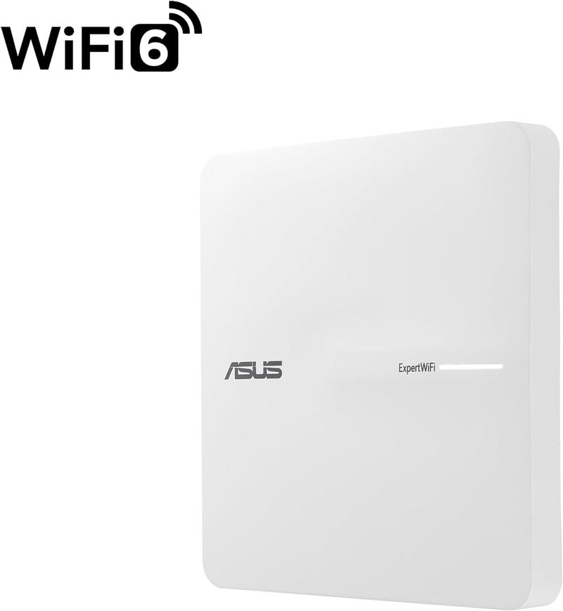 ASUS ExpertWiFi EBA63 AX3000 Dual-Band Wifi 6 (802.11ax) PoE Access Point
