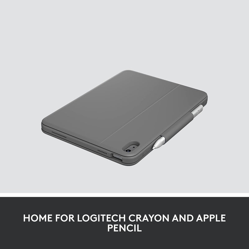 Logitech Rugged Folio 藍牙鍵盤保護殼(iPad 10.9" 第10代用) 920-011296 原裝行貨