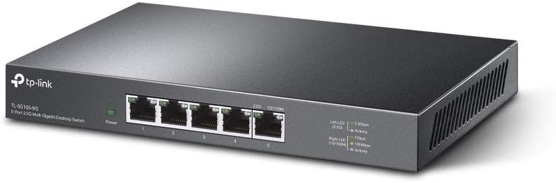 [Substantial Sale in Winter] TP-Link TL-SG105-M2 5 Port 2.5G Multi Gigabit Desktop Switch