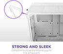 NZXT H5 FLOW RGB (2024) White 白色 Tempered Glass ATX Airflow Case CC-H52FW-R1