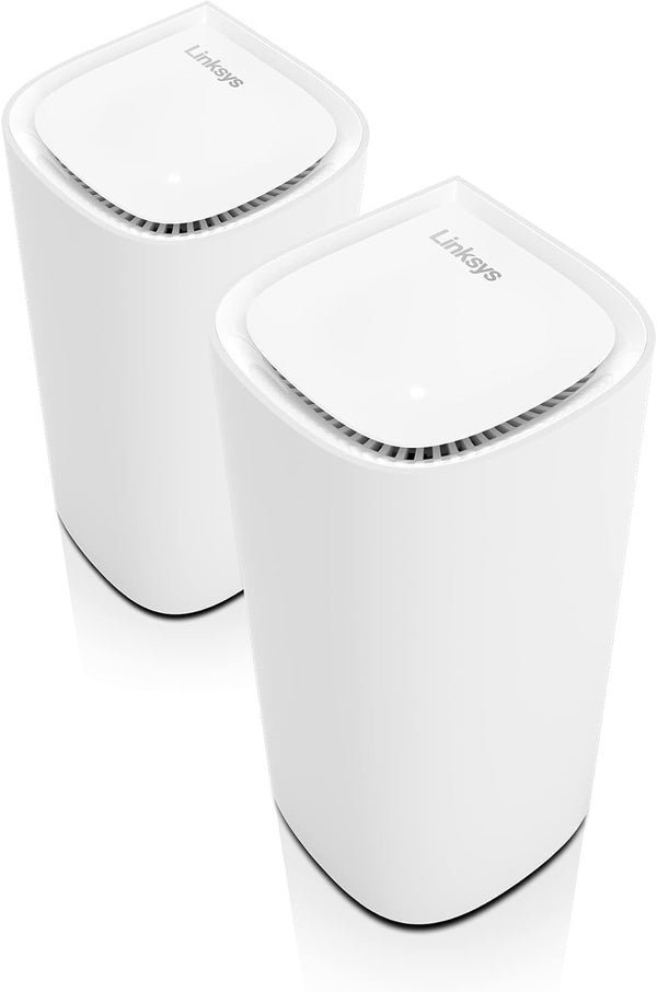 Linksys Velop Pro 6E Tri-Band Mesh WiFi 6E Router (2-pack) MX6202-AH (3 years) 