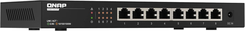 QNAP QSW-1108-8T 2.5GbE Unmanaged Switch