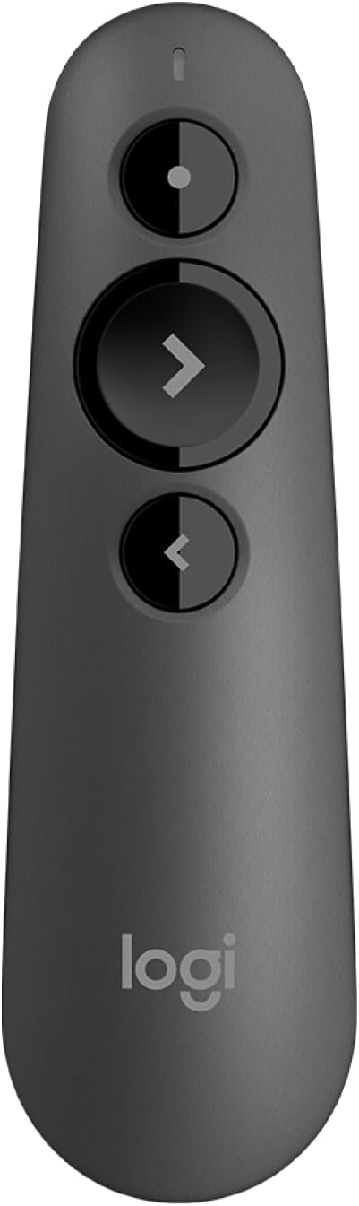 Logitech R500s Presenter 雷射簡報遙控器 - Graphite 石墨灰色
