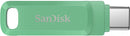 SanDisk 64GB Ultra Dual Drive Go Absinthe Green (洋艾綠) Flash Drive 隨身碟 (USB 3.2 Gen 1 150MB/s) SDDDC3-064G-G46AG 772-4608